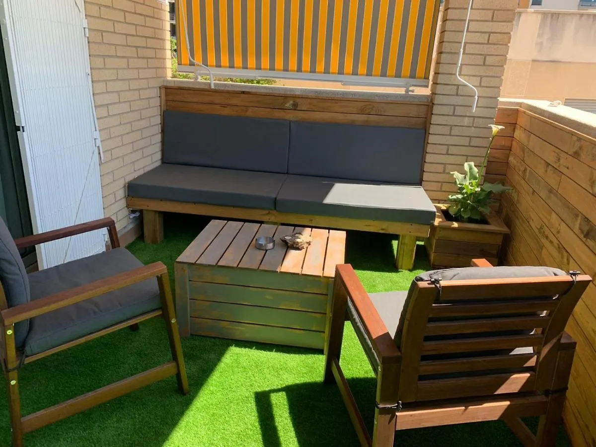 Apartamento Para 5 Personas Frente Al Mar Con Piscina Y Parking Cubelles Apartment