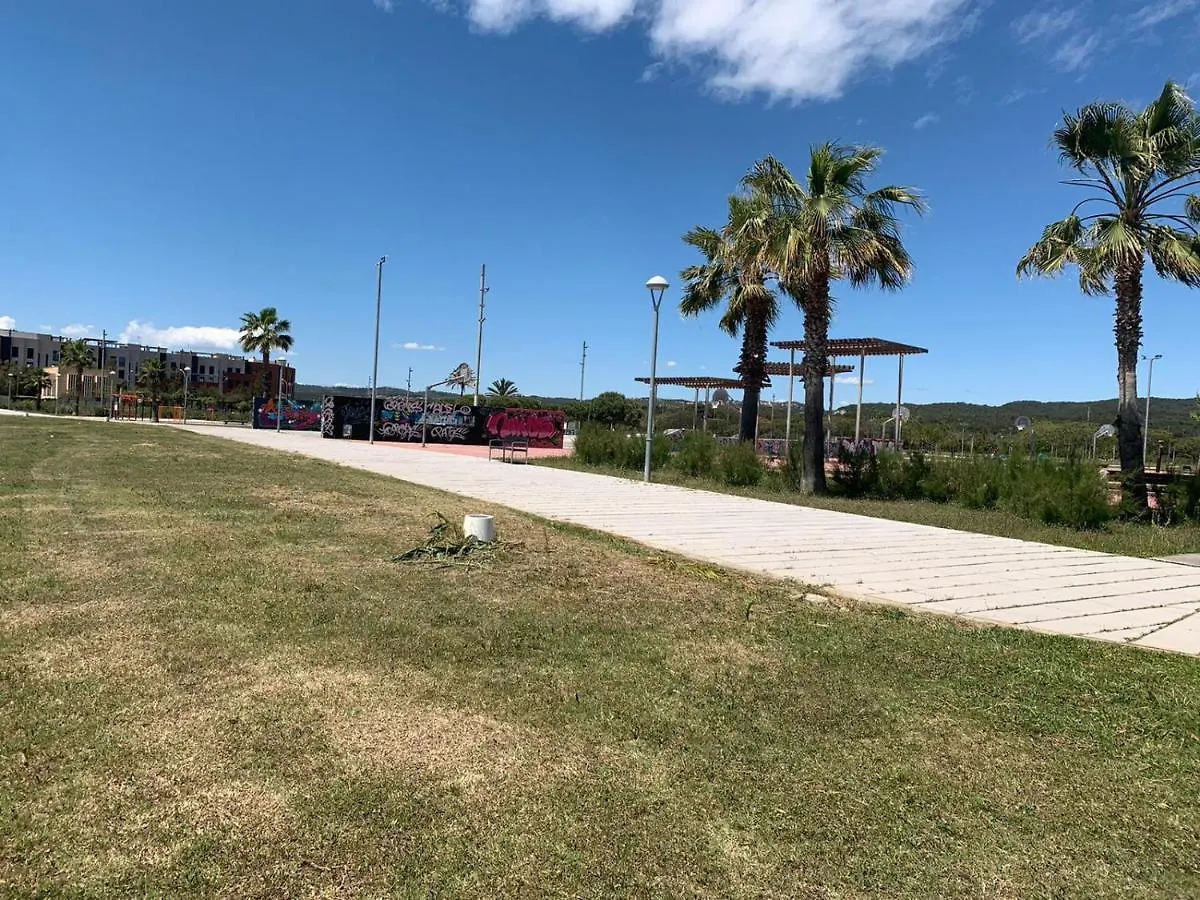 Apartmán Apartamento Para 5 Personas Frente Al Mar Con Piscina Y Parking Cubelles